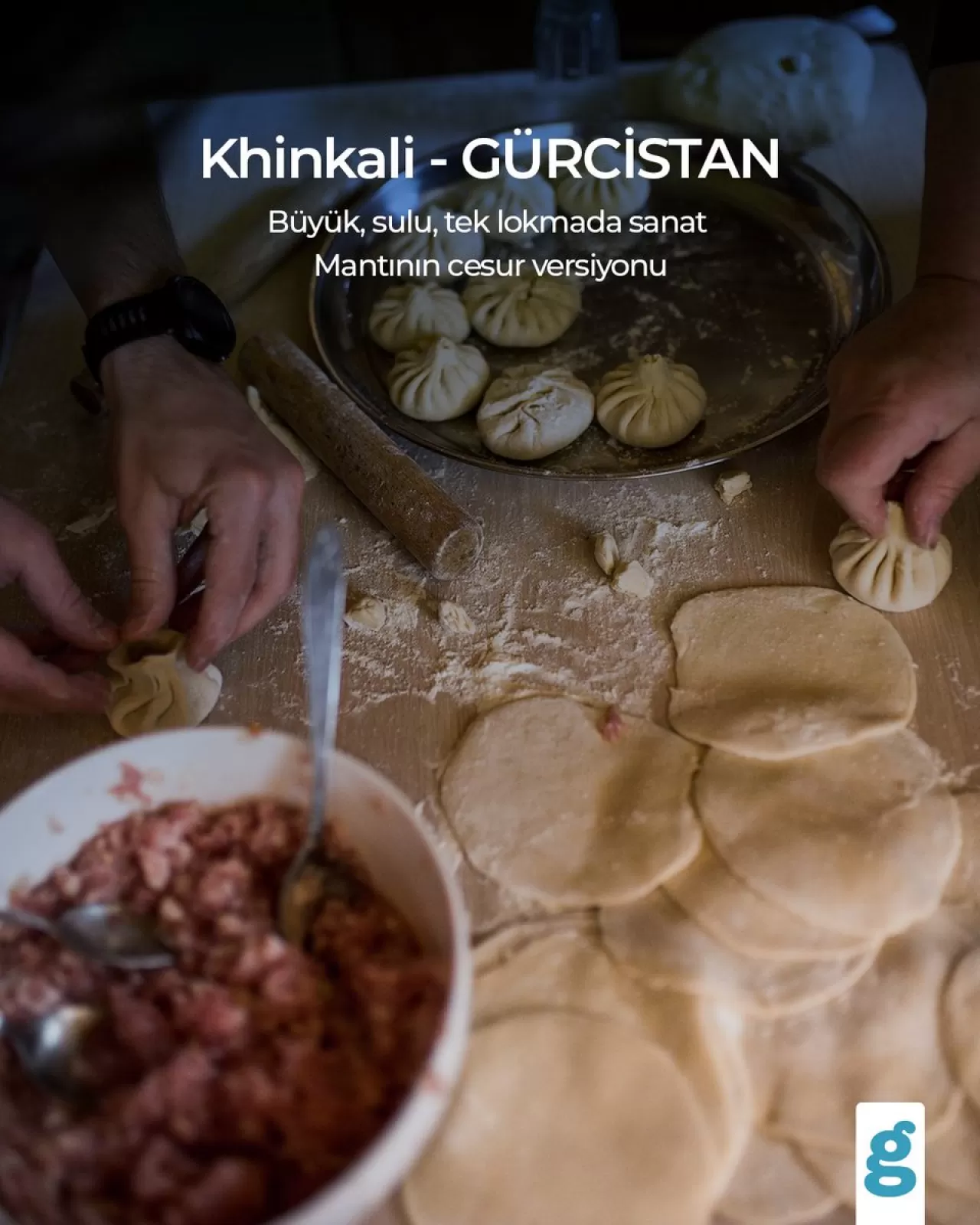 Gürcistan'ın Lezzet Simgesi Khinkali: Devasa ve Suluca Bir Cesaret Testi