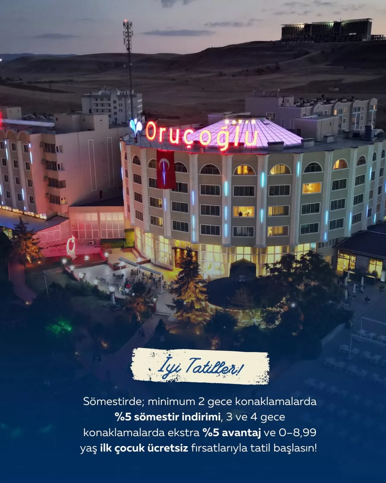 Sömestir Tatilinde Ailece Kaçamak Fırsatı: Oruçoğlu Termal Hotel'den Özel Kampanya