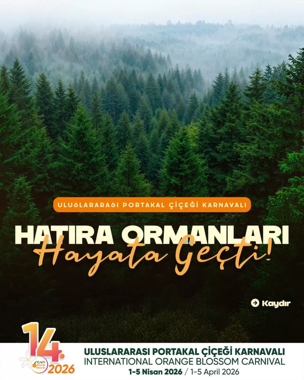 Adana, Uluslararası Portakal Çiçeği Karnavalı ile Geleceğe Nefes Oluyor