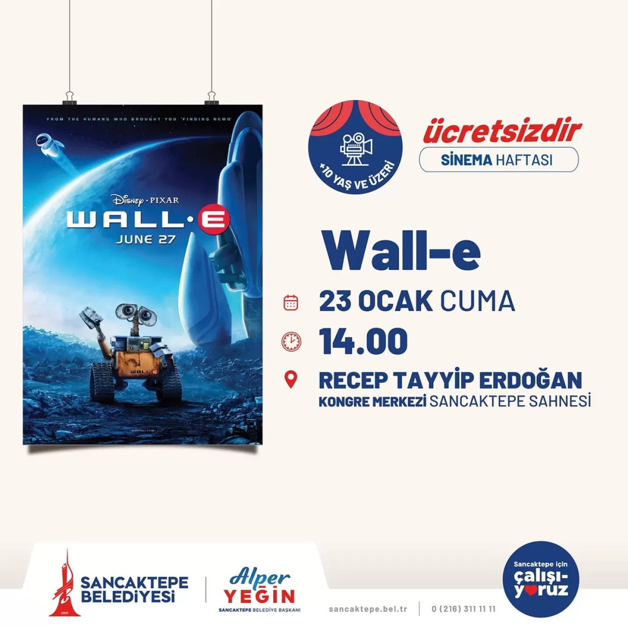 İstanbul Sancaktepe'de Yarıyıl Tatiline Özel Sinema Keyfi