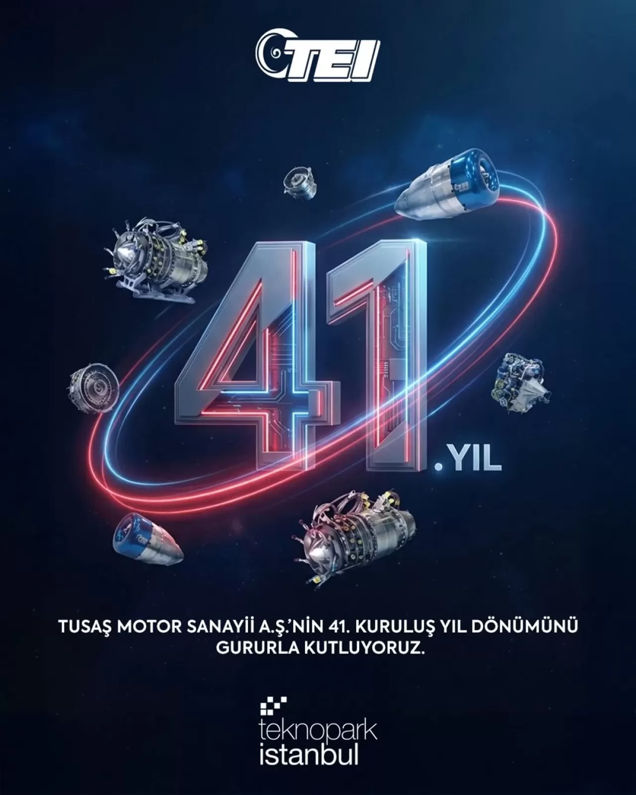 TEI, 41. Yılında Milli Teknoloji Hamlesi'ne Güç Katıyor