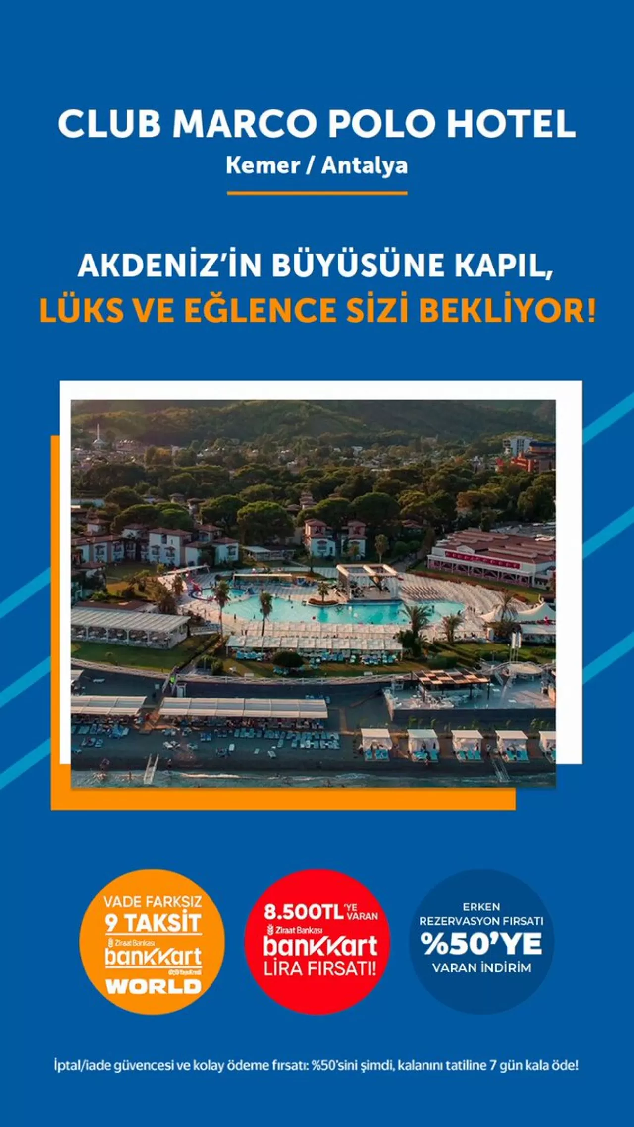 Coral Tatil ile Kemer'de Lüks ve Eğlence: Club Marco Polo Hotel Kapılarını Açıyor
