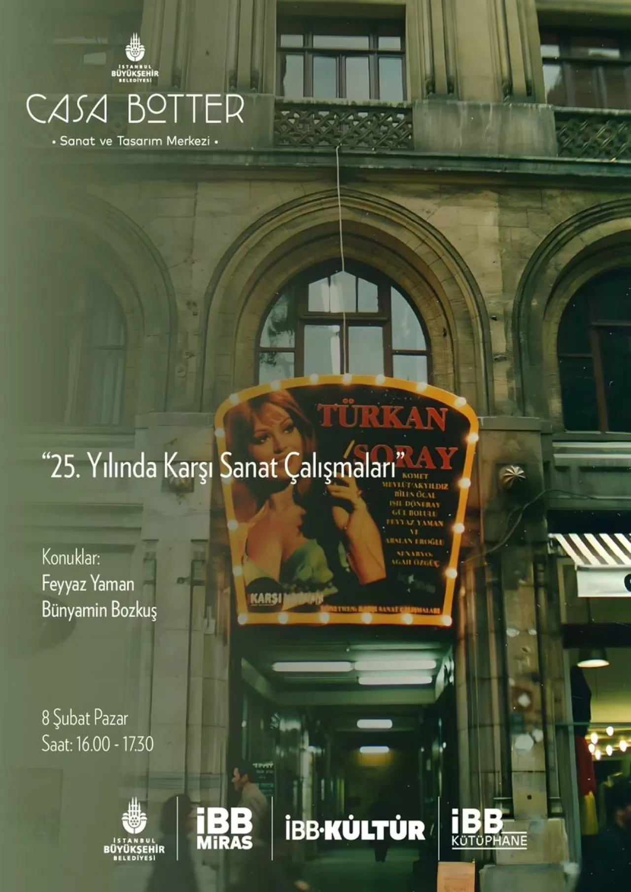 Beyoğlu'nun Bağımsız Sanat Ruhu: Karşı Sanat 25. Yılında Casa Botter'de Konuşulacak