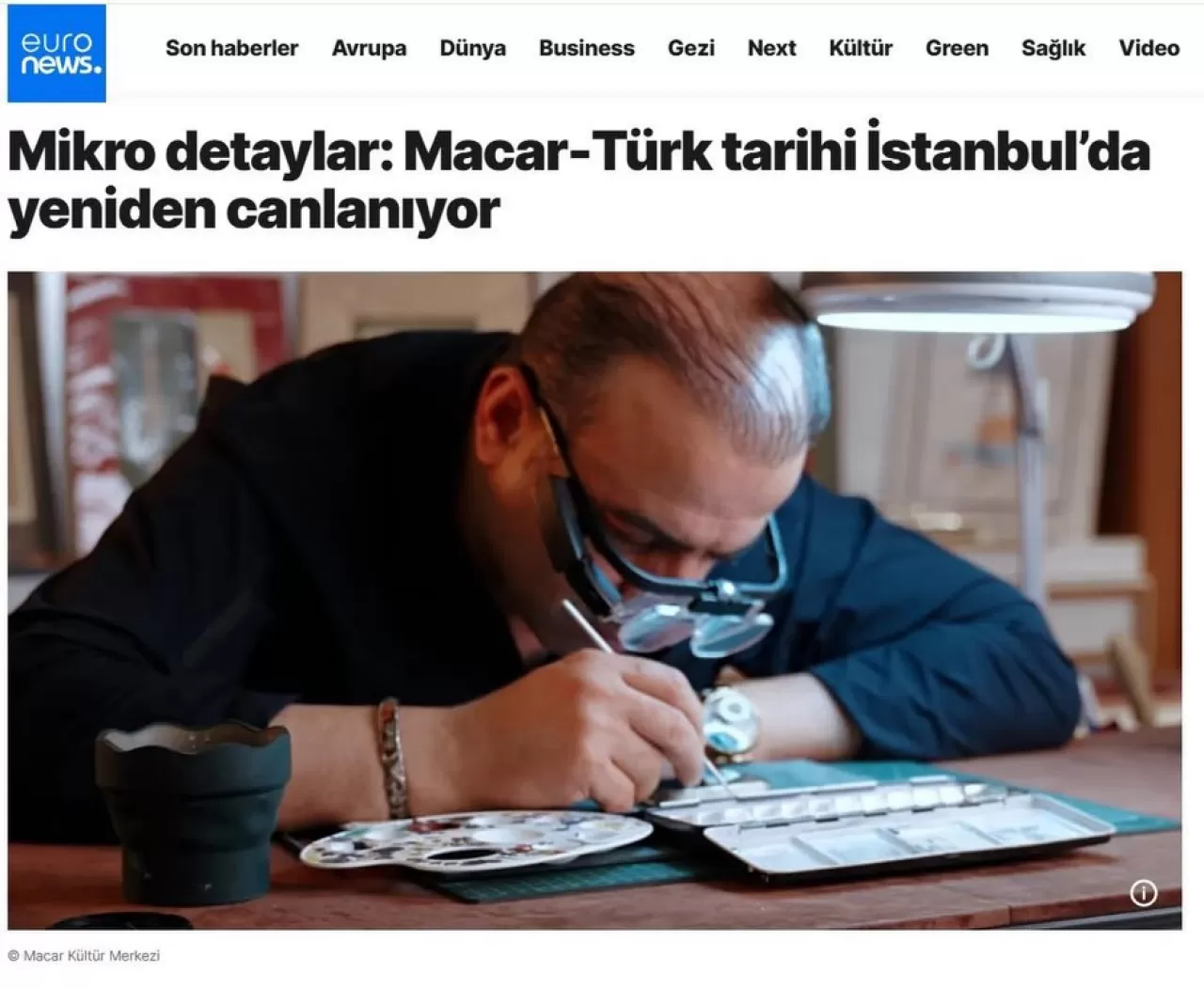 Macar Kültür Merkezi'nde Yeni Sergi Kapılarını Açıyor