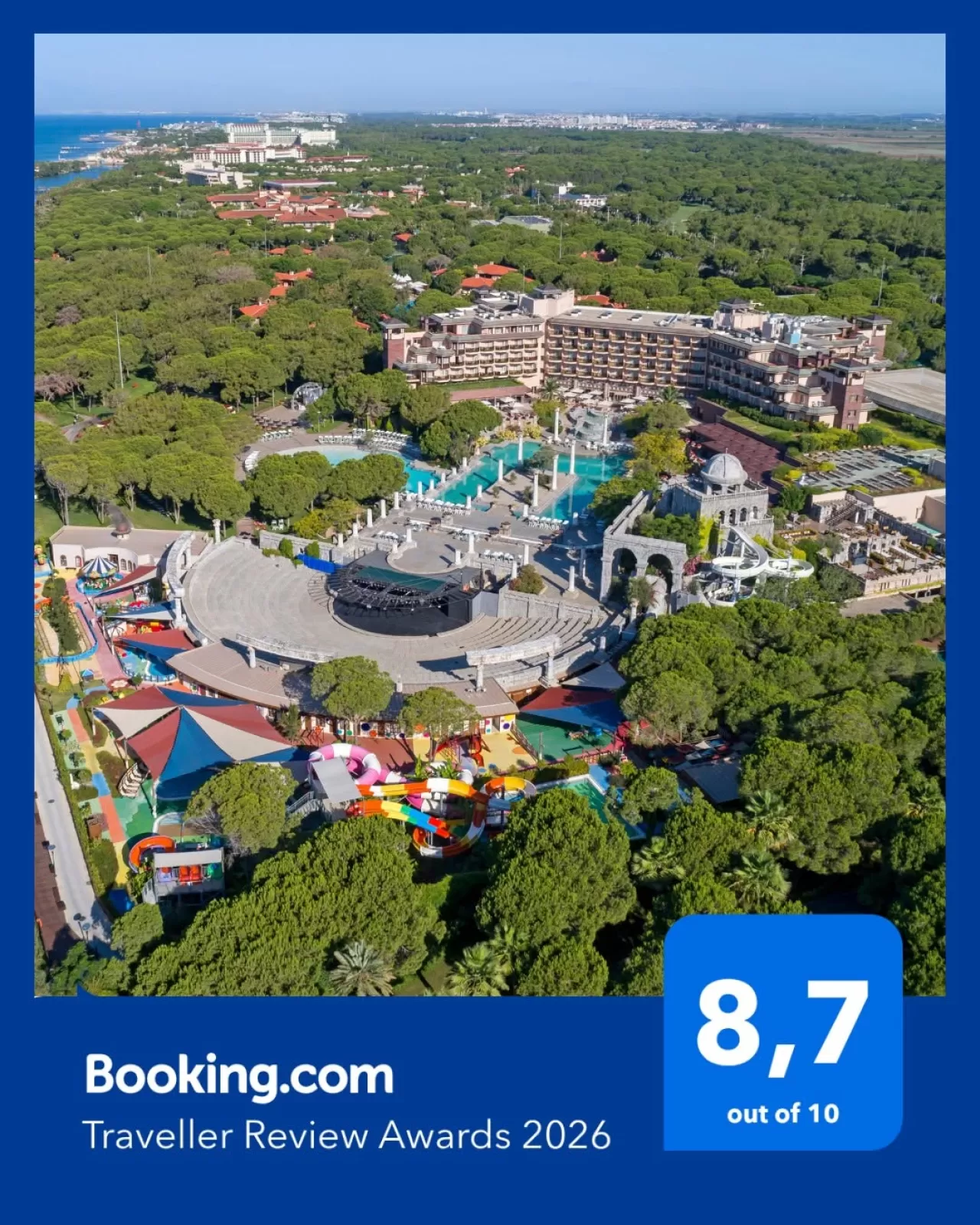 Xanadu Resort, Booking.com'un Prestijli Traveller Review Awards 2026 Ödülünün Sahibi Oldu