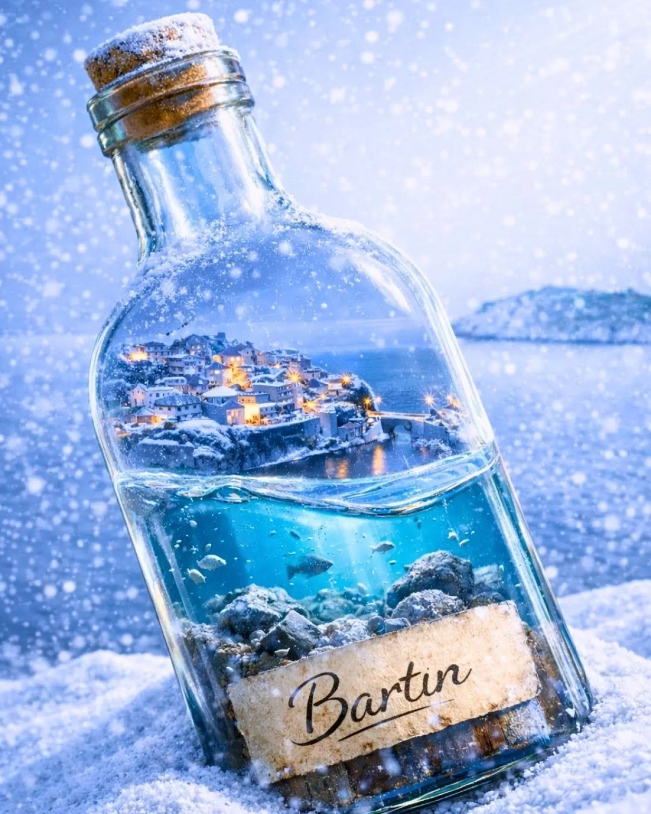 Amasra Sahilinde Bulunan Şişe İçindeki Görüntü Geçmişten Bir Mesaj Gibi