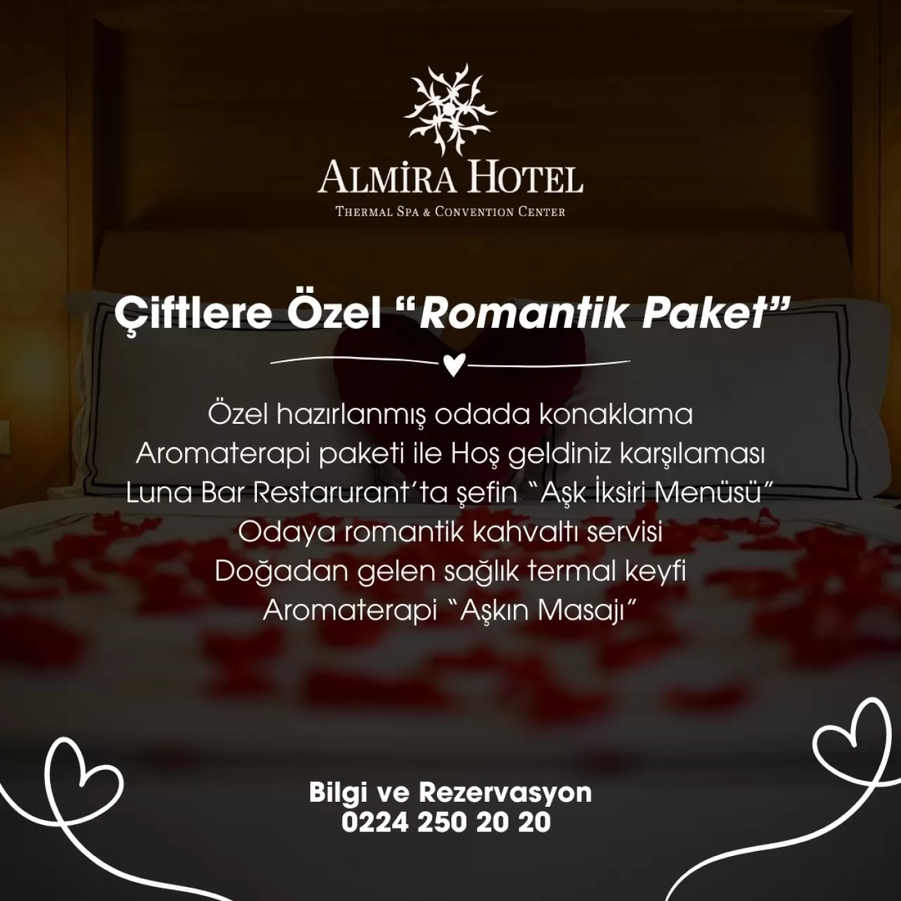 Almira Hotel, Romantik Bir Kaçamak için Özel Paketler Sunuyor