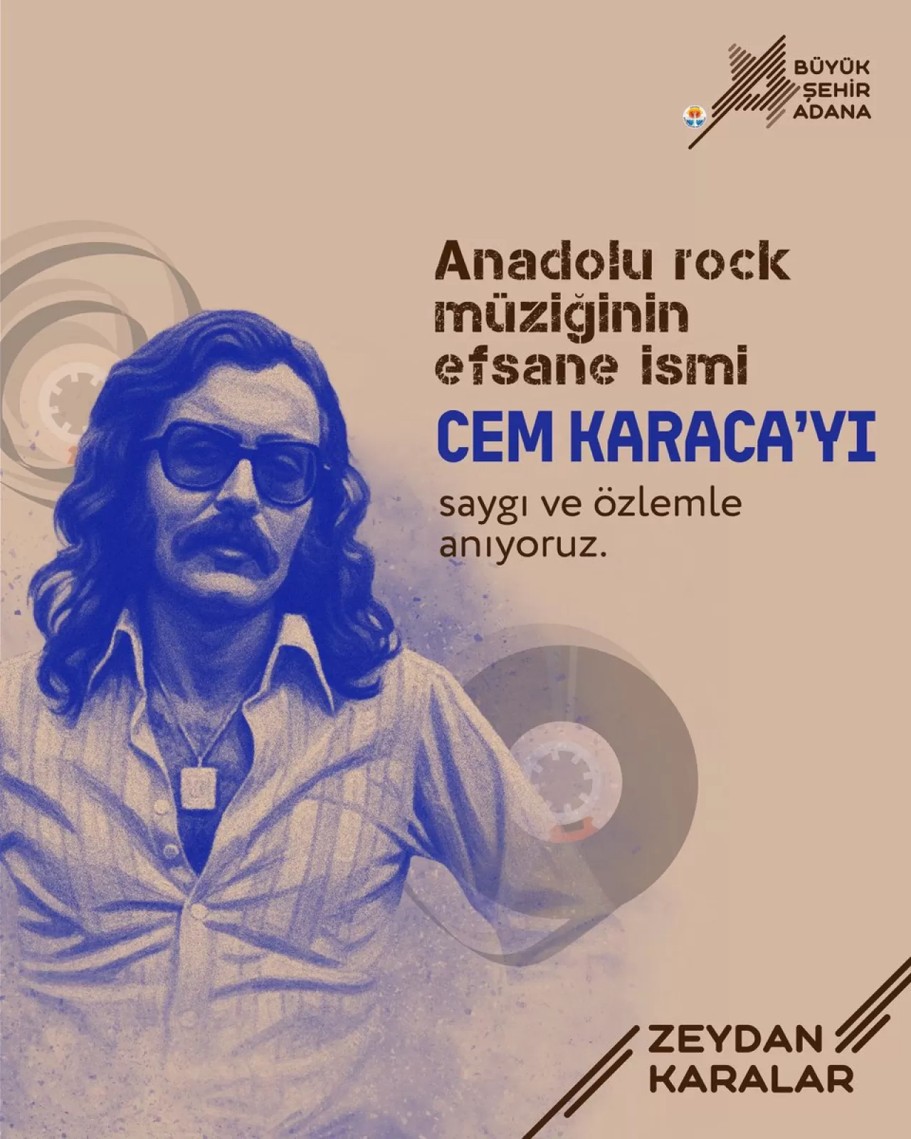 Adana, Cem Karaca'yı Unutmadı: Anma Konseriyle Efsaneyi Andı