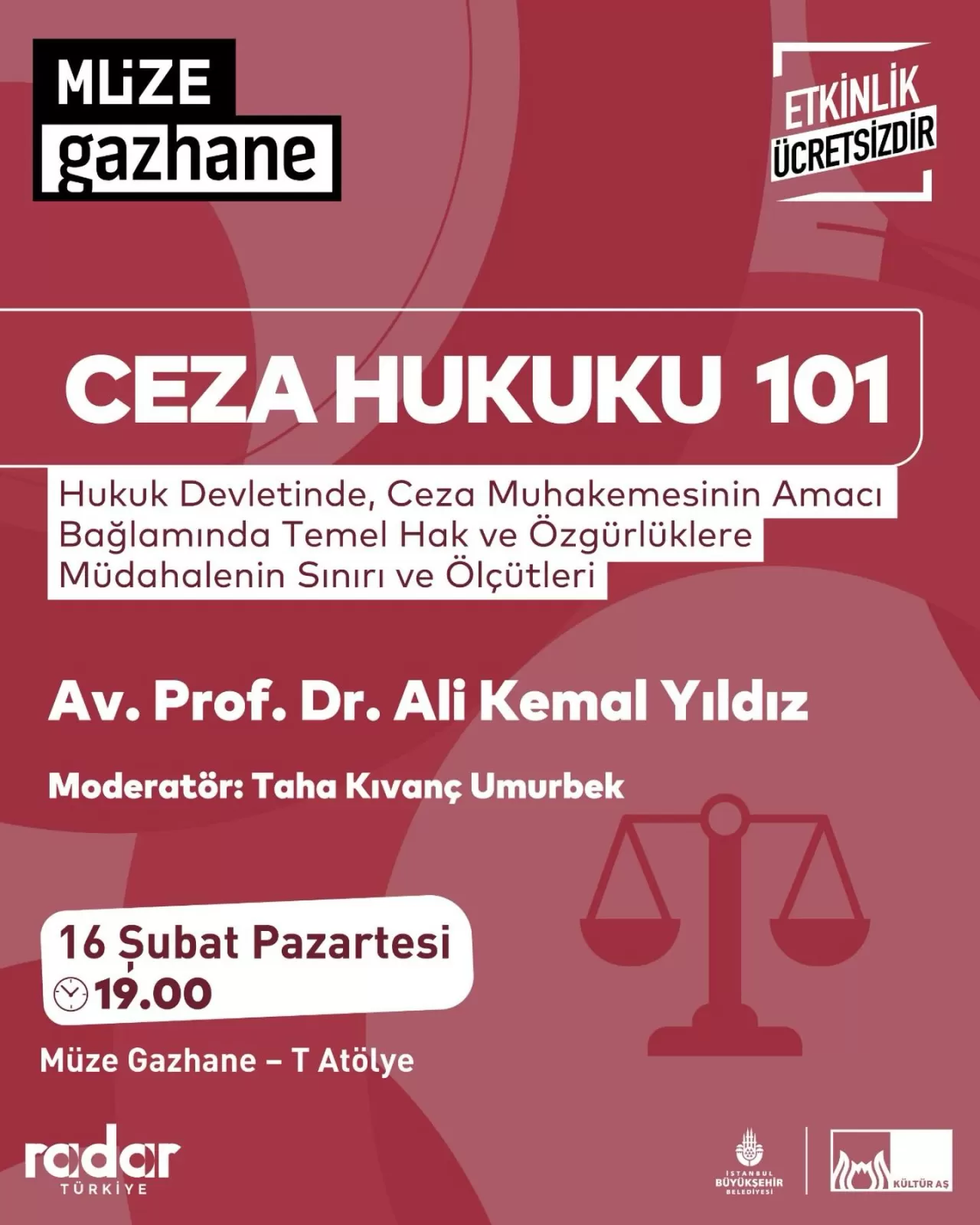 Ceza Muhakemesinde Temel Haklar ve Denge Konuşulacak