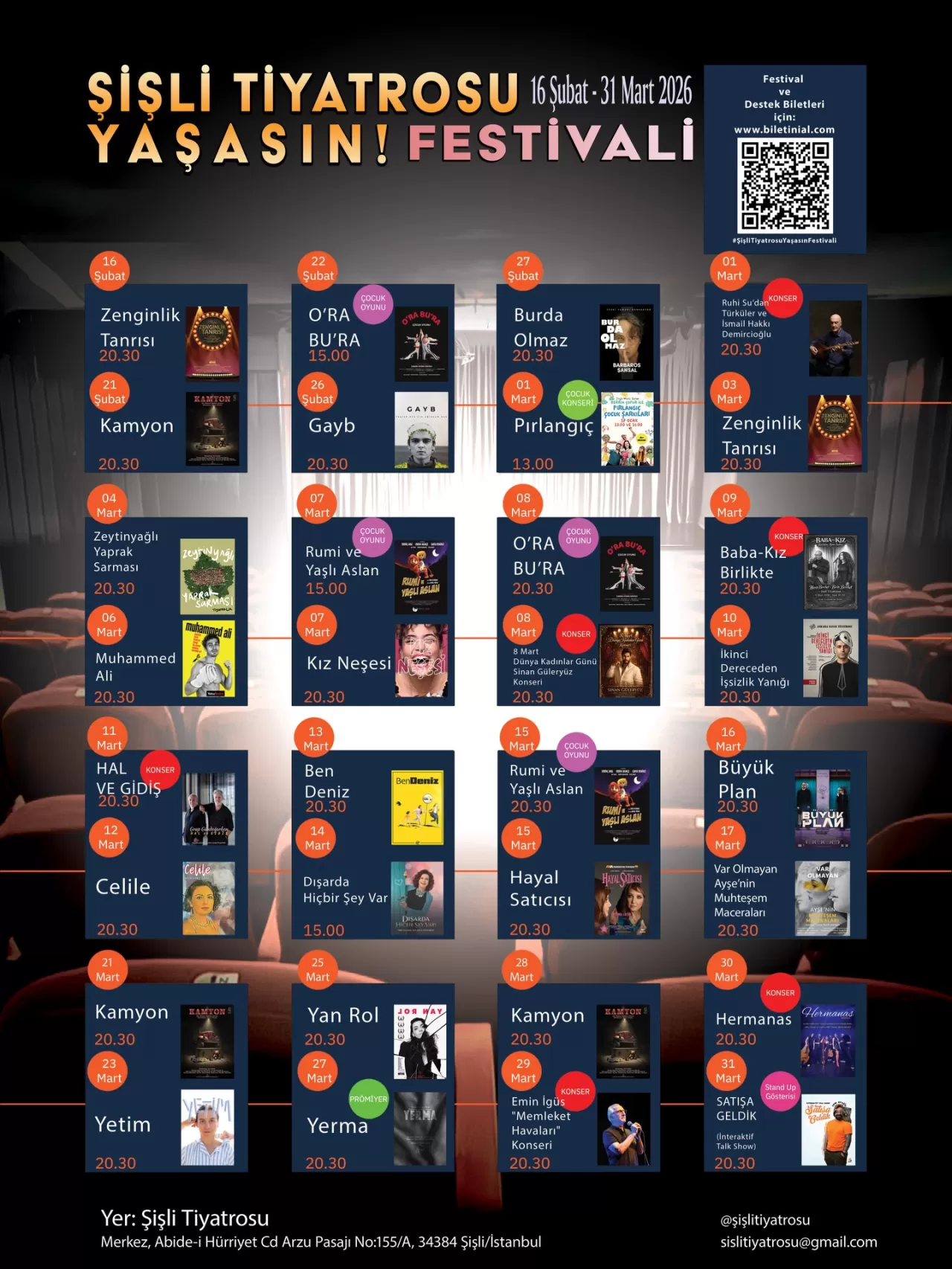 Şişli Tiyatrosu Kapanma Tehdidine Karşı Ayağa Kalkıyor: Perde Kapanmaz