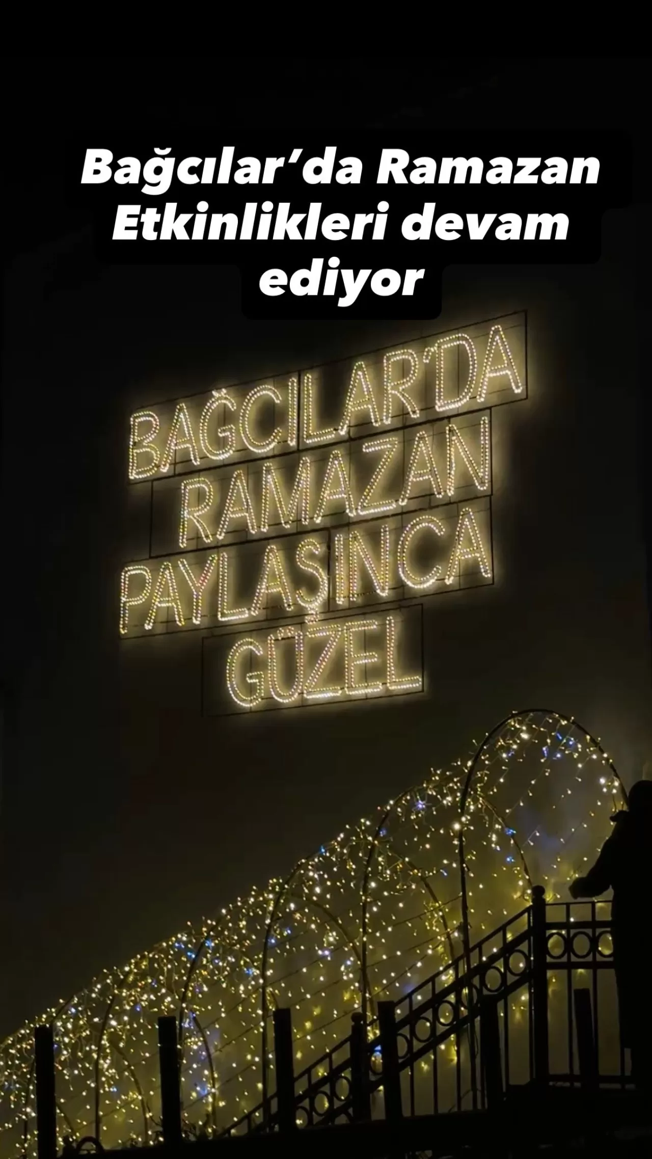 Bağcılar'da Ramazan Coşkusu Çocuklarla Buluştu