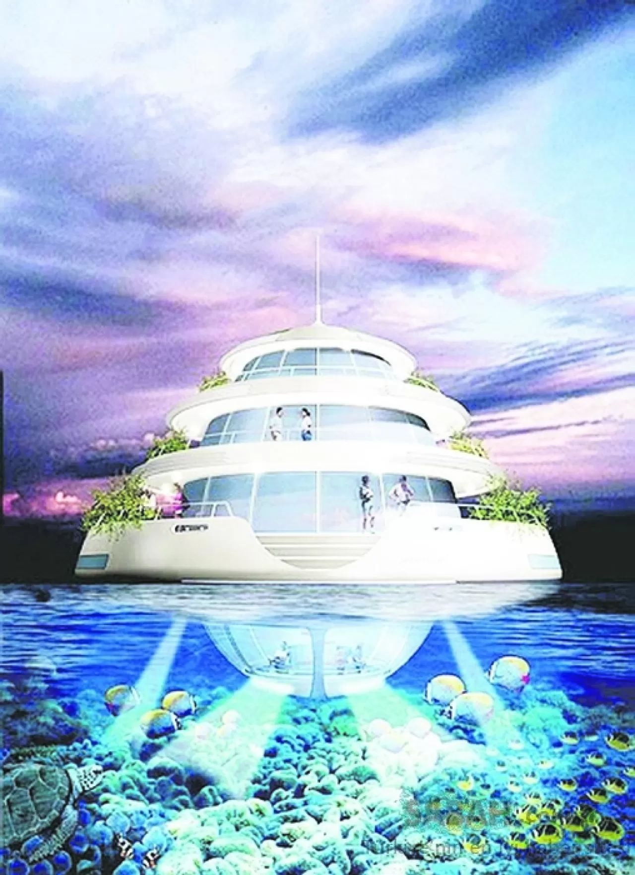 Denizde Yüzen Şehirler: Dijital Göçebeler İçin Siber-Göçebe Ada Takımı Vizyonu