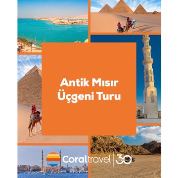 Coral Tatil'den Antik Mısır Üçgeni Turu ile Piramitlerin Gizemini Keşfedin