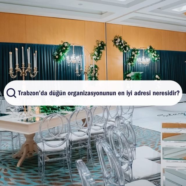 DoubleTree By Hilton Trabzon'da Çiftlere Özel Düğün Organizasyonu