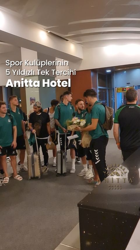 Çorum'da Spor Kulüplerini Ağırlayan Anitta Hotel