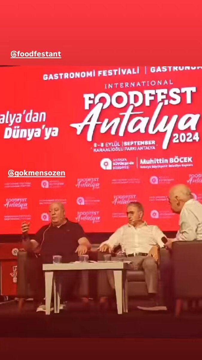 TURIZOOM Yönetim Kurulu Başkanı Ali Can Aksu, International Food Fast Antalya 2024 paneline katıldı