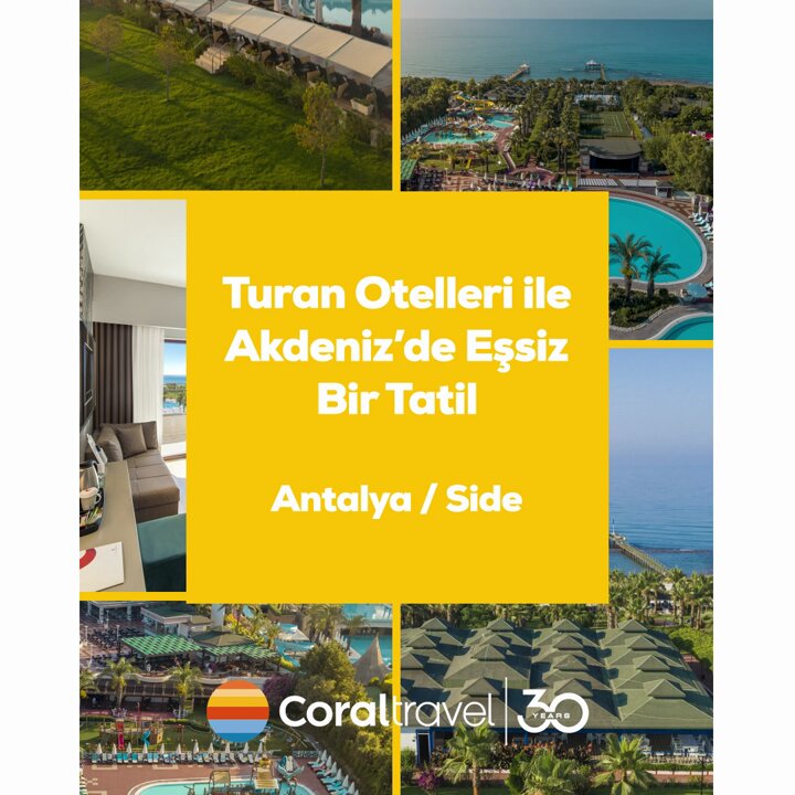 Turan Otelleri, Antalya'da Doğal Güzelliklerle Bezeli Bir Tatil İmkanı Sunuyor