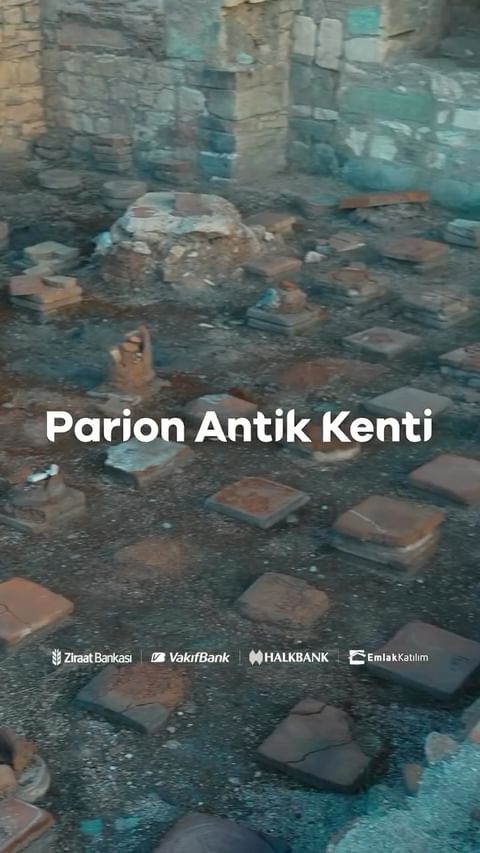 Çanakkale'deki Parion Antik Kenti'nde Tarih Yolculuğu