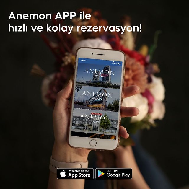 Anemon Hotelleri Mobil Uygulaması ile Fırsatlar Cepte!