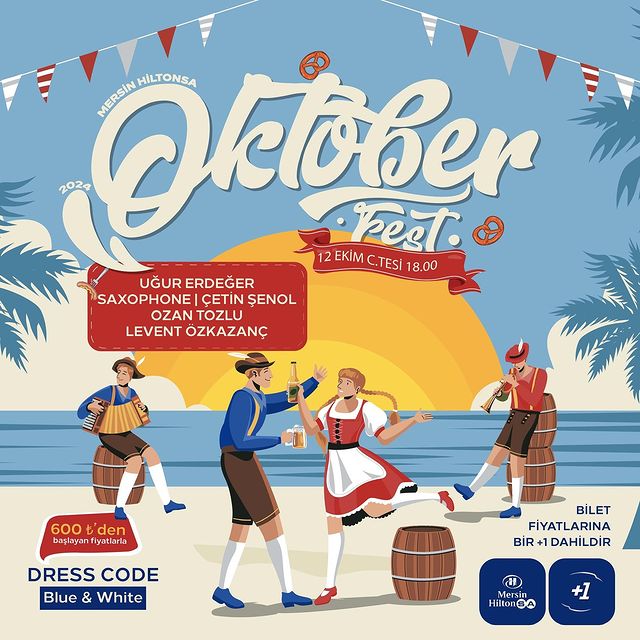 Oktoberfest Mersin HiltonSA’da Başlıyor