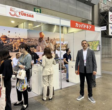 Yönetim Kurulu Üyesi Talip Aldemir, Türkiye'yi Tokyo'da Tanıttı