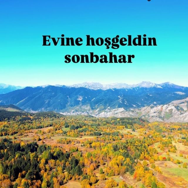 Sonbahar Rüzgarları Şavşat’ta Esiyor