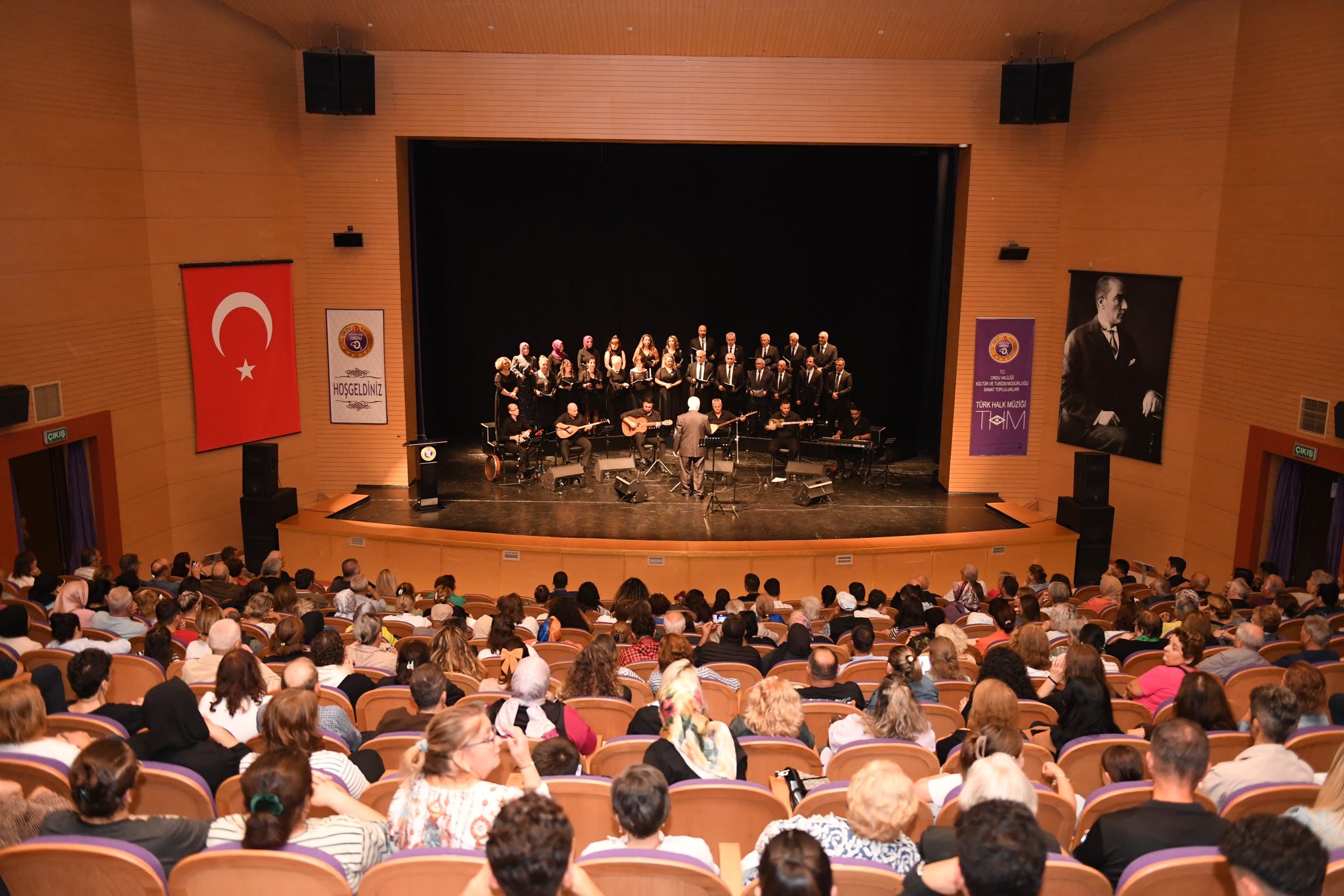 Ordu'da Türk Halk Müziği Konseri Gerçekleşti