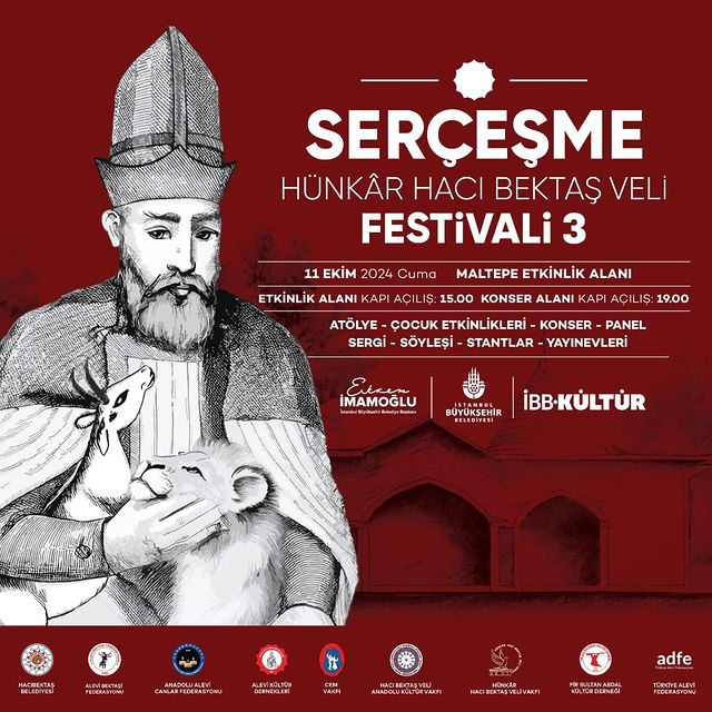 İstanbul'da Serçeşme Hünkâr Hacı Bektaş Veli Festivali'ne Hazırlıklar Başladı