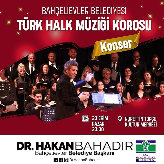 Bahçelievler Belediyesi Halk Müziği Konseri