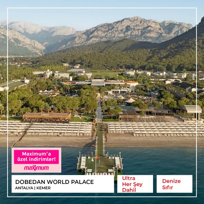 Dobedan World Palace, Yaz Tatili Fırsatlarıyla Misafirlerini Ağırlamaya Hazırlanıyor