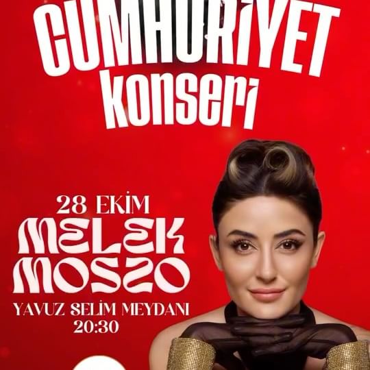 Melek Mosso Konserine Amasya'dan Büyük İlgi