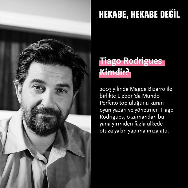 Tiago Rodrigues 28. İstanbul Tiyatro Festivali'nde Sahne Alacak