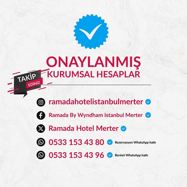 Ramada Hotels & Suites İstanbul Merter'de Misafir Memnuniyeti Öncelikli