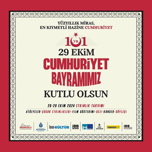 Cumhuriyet Bayramı Coşkusu İstanbul’da Yaşanacak