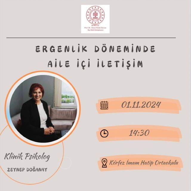 Körfez’de “Ergenlik Döneminde Aile İçi İletişim” Semineri Gerçekleşecek