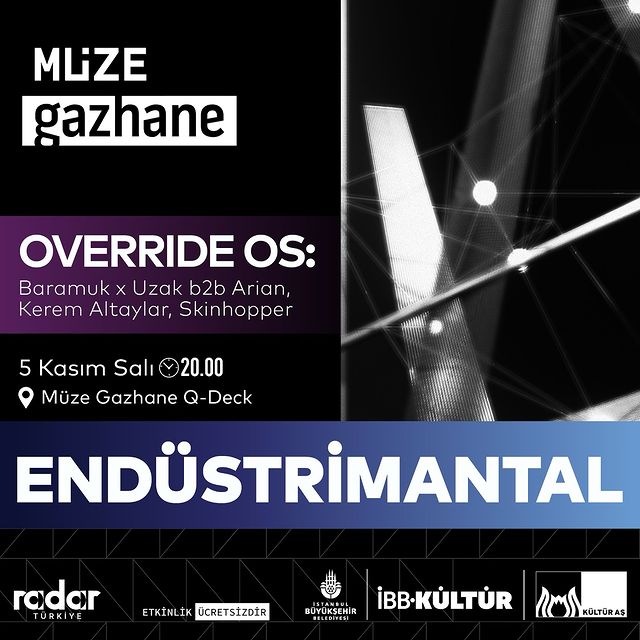 Müze Gazhane'de Algorave İstanbul Konseri