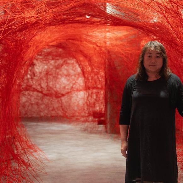 İstanbul Modern'de sergi açan sanatçı Chiharu Shiota, ödül aldı