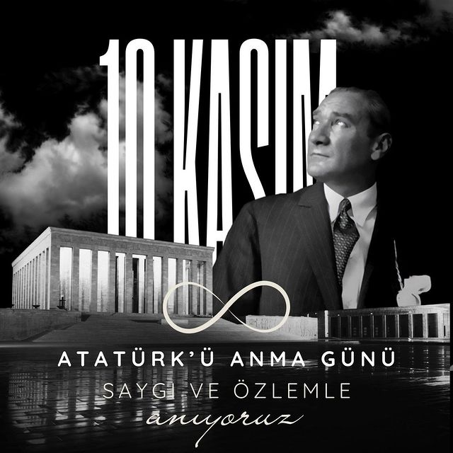 10 Kasım'da Atatürk'ü Anıyoruz