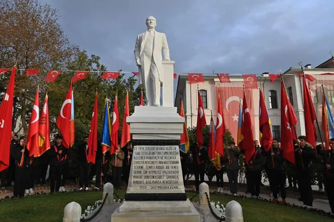 Mustafa Kemal Atatürk'ün Ölüm Yıl Dönümü Tekirdağ'da Anıldı