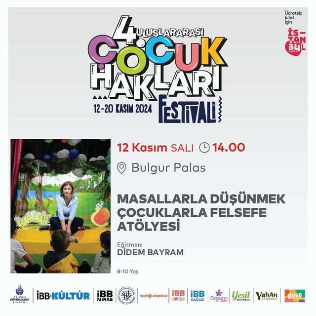 Çocuklar 4. Uluslararası Çocuk Hakları Festivali'nde Buluşuyor