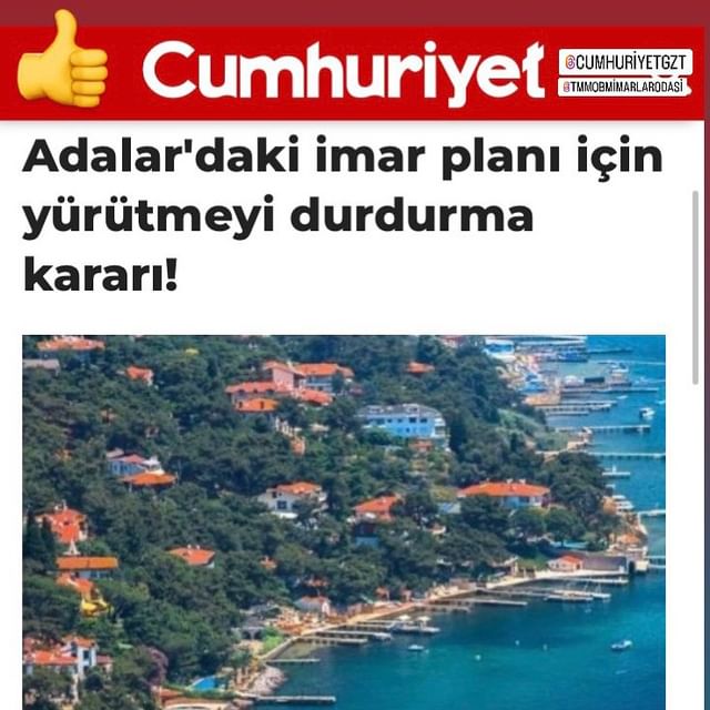 İdare Mahkemesi, Adalar'daki İmar Planlarını Durdurdu