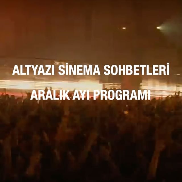 Müze Gazhane'de Sinema Sohbetleri Devam Ediyor