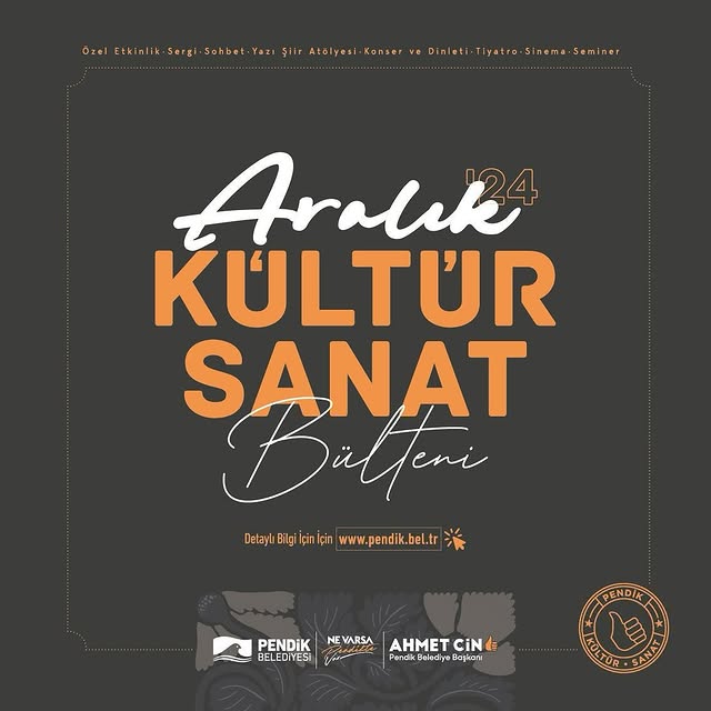 Pendik Kültür Sanat Bülteni: Aralık Ayı