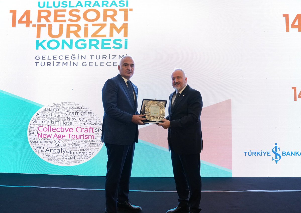  Antalya'da 14. Uluslararası Resort Turizm Kongresi DÜzenlendi 