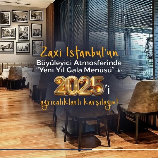 Zaxi, İstanbul'da 2025 Yılına Özel Büyüleyici Bir Gala İle Merhaba Diyor