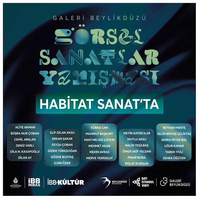 Galeri Beylikdüzü Görsel Sanatlar Yarışması Sergisi Habitat Sanat'ta