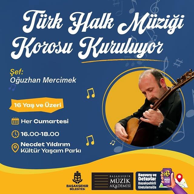 Başakşehir'de Türk Halk Müziği Korosu Kuruluyor