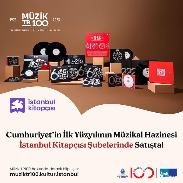 Türkiye Cumhuriyeti'nin 100 Yıllık Müzik Mirası, Müzik TR100 Seti ile Müzikseverlerle Buluştu