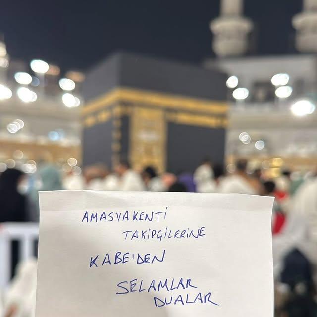 Amasya'da Dua ve İbadetle Bir Araya Gelindi