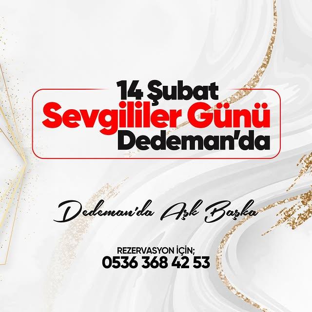 Dedeman Otel'de Unutulmaz Bir Sevgililer Günü Etkinliği